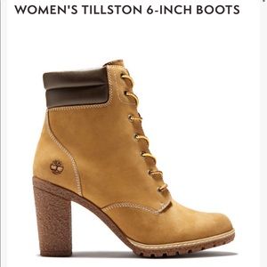 Timberland heel boots 5.5size